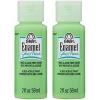 imageFolkArt 4035 Enamel Paint 2 Ounce Clear MediumClassic Mint Green