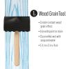 imageFolkArt Furniture Restoration Kit 5 Piece Set Includes 1 Sanding Block 1 Wood Grainer and 3 Chip Brushes