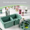 imageFolkArt One Stroke Versatile Easy to Clean Brush Basin Perfect for DIY Acrylic Paint Arts and Crafts Projects 1200 Green