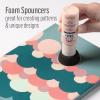 imageFolkArt Paint Mixing and Effects Kit 14 Piece Set Includes 10 Tools and 4 Paint Bottles Perfect for DIY Arts and Crafts Projects