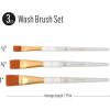 imageFolkArt Soft Grip Wash Brush Set