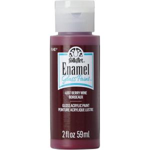 imageFolkArt 4035 Enamel Paint 2 Ounce Clear MediumBerry Wine