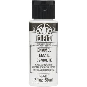 imageFolkArt 4035 Enamel Paint 2 Ounce Clear MediumClear Medium