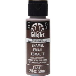 imageFolkArt 4035 Enamel Paint 2 Ounce Clear MediumCoffee Bean