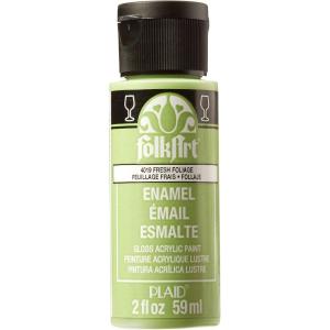 imageFolkArt 4035 Enamel Paint 2 Ounce Clear MediumFresh Foliage