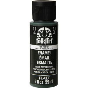 imageFolkArt 4035 Enamel Paint 2 Ounce Clear MediumThicket