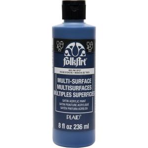 imageFolkArt MultiSurface Paint 8 oz  Medium GrayInk Spot