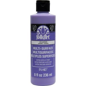 imageFolkArt MultiSurface Paint 8 oz  Medium GrayLavender