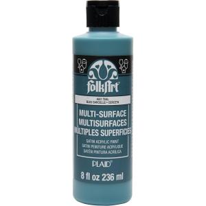 imageFolkArt MultiSurface Paint 8 oz  Medium GrayTeal