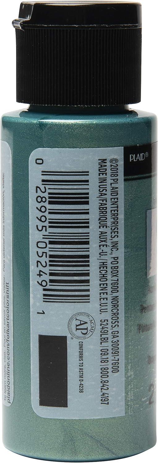imageFolkArt Color Shift Acrylic Paint in Assorted Colors 2 ounce Black FlashDragon Flash