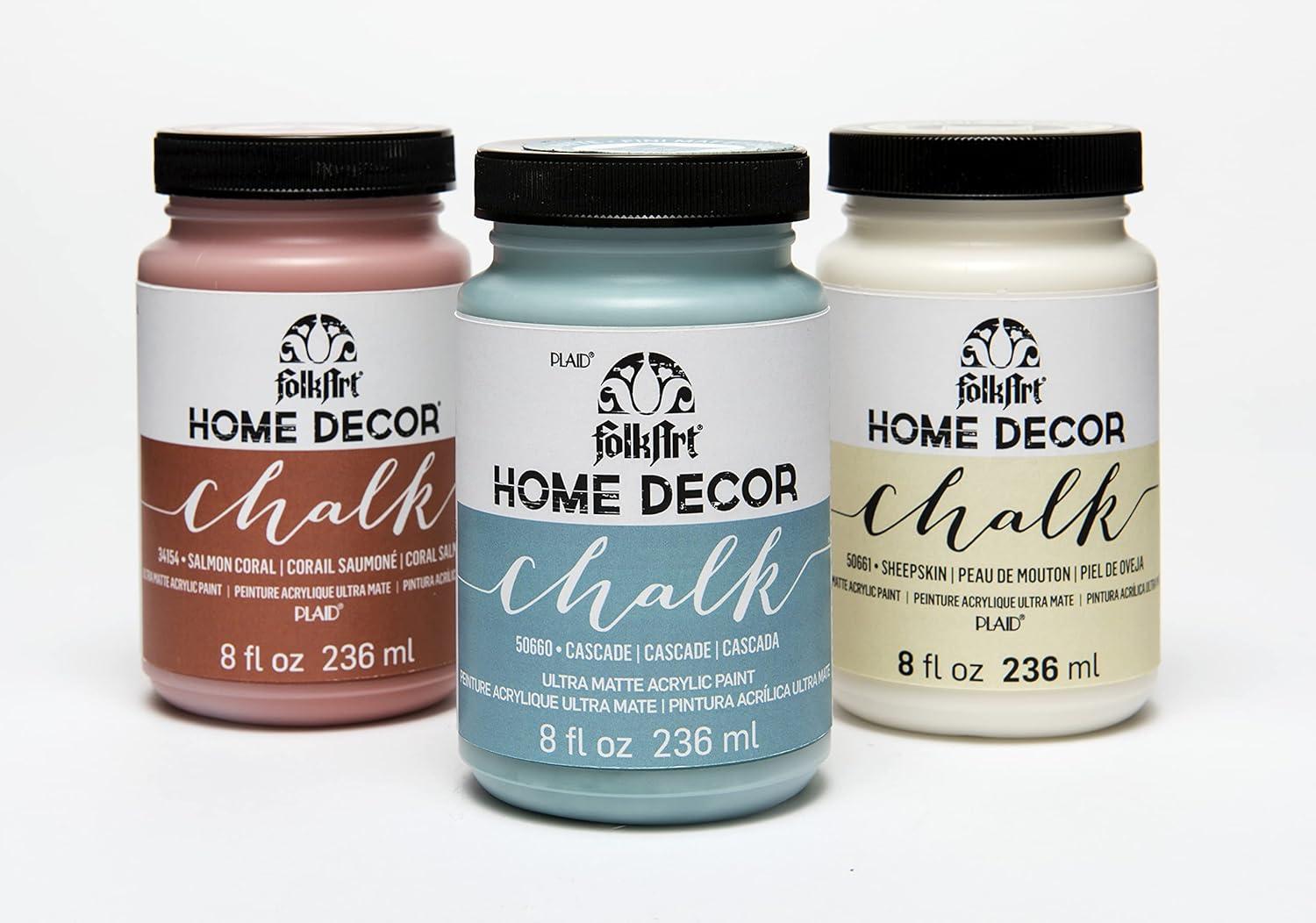 imageFolkArt Home Dcor Chalk Finish Acrylic Paint 8oz 8 ounce Milk JugVintage Victorian