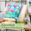 imageFolkArt Acrylic Craft Paints Medium Yellow 16 fl oz Premium Matte Finish Paint Perfect For Easy To Apply DIY Arts And Crafts 36358Linen