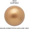 imageFolkArt Acrylic Metallic Paint 2 Fl Oz Pack of 1 Rose GoldGlam Gold