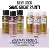 imageFolkArt Acrylic Metallic Paint 2 Fl Oz Pack of 1 Rose GoldTaupe