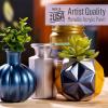 imageFolkArt Acrylic Metallic Paint 2 Fl Oz Pack of 1 Rose GoldTaupe