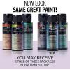 imageFolkArt Acrylic MultiSurface Dragonfly Glaze MultiSurface Paint 2 oz 44384 BlueGreenGoldGoldRedViolet