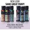 imageFolkArt Acrylic MultiSurface Dragonfly Glaze MultiSurface Paint 2 oz 44384 BlueGreenGoldVioletBlueGreen