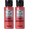 imageFolkArt Color Shift Acrylic Paint in Assorted Colors 2 ounce Black FlashRed Flash