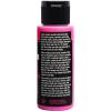 imageFolkArt MultiSurface Blacklight multisurface neon Glow in The Dark Paint 2 oz Pink 2 Fl OzPink