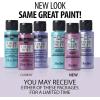 imageFolkArt Neon Glow Acrylic Paint Set 2 oz 8 Fl OzColor Shift
