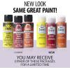 imageFolkArt Neon Glow Acrylic Paint Set 2 oz 8 Fl OzGlass