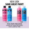 imageFolkArt Purple Neon Acrylic Paint in Assorted Colors 2 Ounce 2856 Neon PurpleNeon Blue