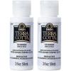 imageFolkArt Snowbank Assorted Acrylic 2 fl oz  59ml Terra Cotta Paint For Easy To Apply DIY Crafts Art Supplies With A Textured Finish 7011Snowbank