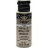 imageFolkArt Acrylic Metallic Paint 2 Fl Oz Pack of 1 Rose GoldTaupe