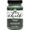imageFolkArt Home Dcor Chalk Finish Acrylic Paint 8oz 8 ounce Milk JugAntique Green
