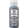 imageFolkArt Sugar Metallic Acrylic Craft Paint Evergold 2 fl oz Textured Paint for Indoor and Outdoor DIY Arts and Crafts Projects 50911Meteorite