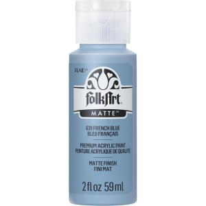 imageFolkArt Acrylic Paint Toasted Terra Cotta 2 Fl OzFrench Blue