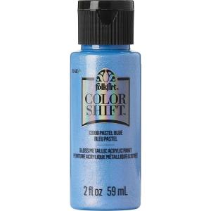 imageFolkArt Color Shift Acrylic Paint in Assorted Colors 2 ounce Black FlashBlue Pastel