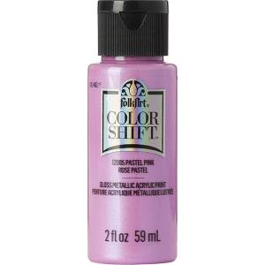 imageFolkArt Color Shift Acrylic Paint in Assorted Colors 2 ounce Black FlashPink Pastel