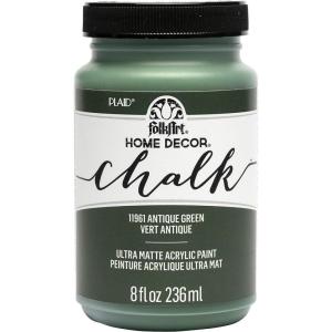 imageFolkArt Home Dcor Chalk Finish Acrylic Paint 8oz 8 ounce Milk JugAntique Green