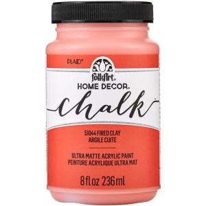 imageFolkArt Home Dcor Chalk Finish Acrylic Paint 8oz 8 ounce Milk JugFired Clay