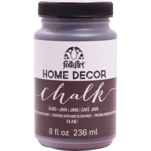 imageFolkArt Home Dcor Chalk Finish Acrylic Paint 8oz 8 ounce Milk JugJava