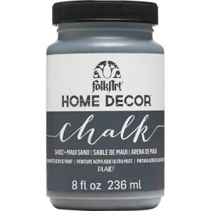imageFolkArt Home Dcor Chalk Finish Acrylic Paint 8oz 8 ounce Milk JugMaui Sand