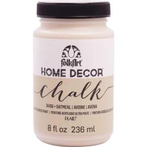 imageFolkArt Home Dcor Chalk Finish Acrylic Paint 8oz 8 ounce Milk JugOatmeal