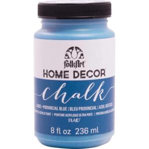 imageFolkArt Home Dcor Chalk Finish Acrylic Paint 8oz 8 ounce Milk JugProvincial Blue
