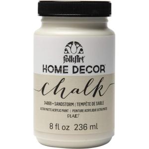 imageFolkArt Home Dcor Chalk Finish Acrylic Paint 8oz 8 ounce Milk JugSandstorm