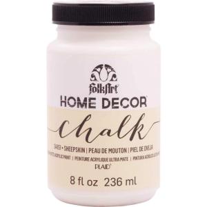 imageFolkArt Home Dcor Chalk Finish Acrylic Paint 8oz 8 ounce Milk JugSheepskin