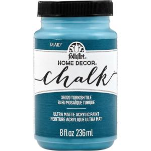 imageFolkArt Home Dcor Chalk Finish Acrylic Paint 8oz 8 ounce Milk JugTurkish Tile