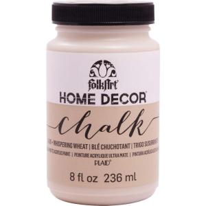 imageFolkArt Home Dcor Chalk Finish Acrylic Paint 8oz 8 ounce Milk JugWhispering Wheat