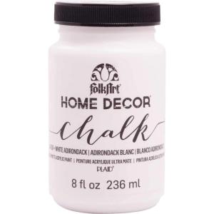 imageFolkArt Home Dcor Chalk Finish Acrylic Paint 8oz 8 ounce Milk JugWhite Adirondack
