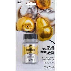 imageFolkArt Treasure Gold Brilliant Metallic Paint 4 oz Antique CopperPlatinum