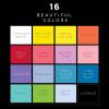 imageFolkArt 16 Piece Multi Surface Acrylic Craft Paint Set Formulated to be NonToxic that is Perfect for Beginners and Artists Bright Colors Count 2 Fl Oz Pack of 16