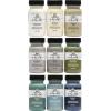 imageFolkArt 99445 24 Bottle Acrylic Craft Paint Set with 10 Pack of Brushes 2oz Colors May VaryAssorted Colors