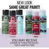 imageFolkArt Multi Surface Acrylic Paint Set Pastel Colors Count 2 Fl Oz Pack of 16
