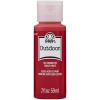 imageFolkArt Outdoor Acrylic Paint in Assorted Colors 2 Ounce 1614 Engine RedEngine Red