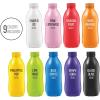 imageFolkArt Paint for Plastic Acrylic Craft Paint Kit 12 Piece Set Including 3 Brushes and 9 Colors with a Satin Finish PROMOFAPP24